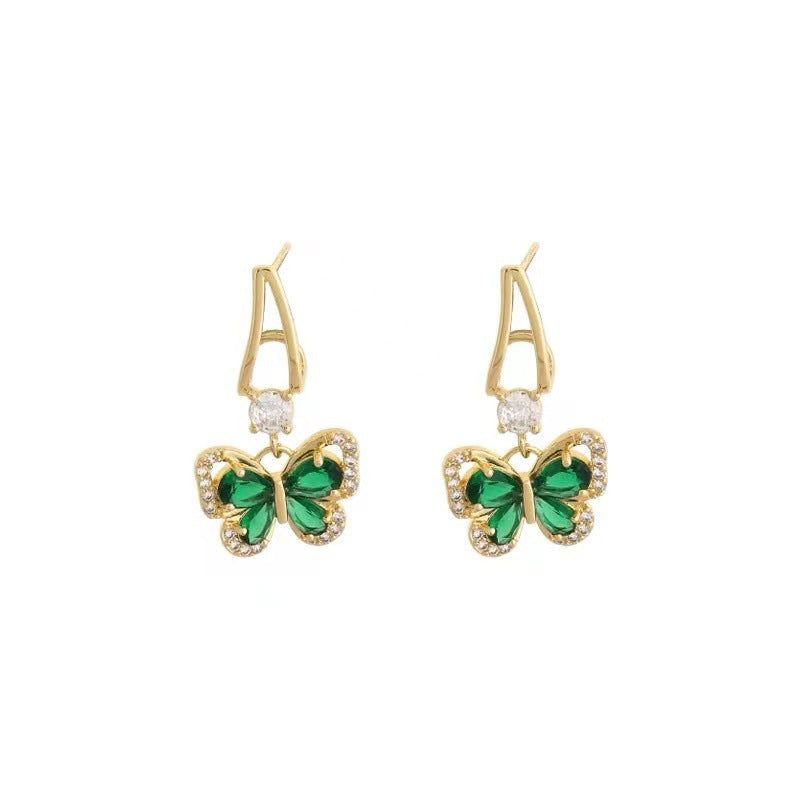 Mystikos™ Green Nature's Earrings